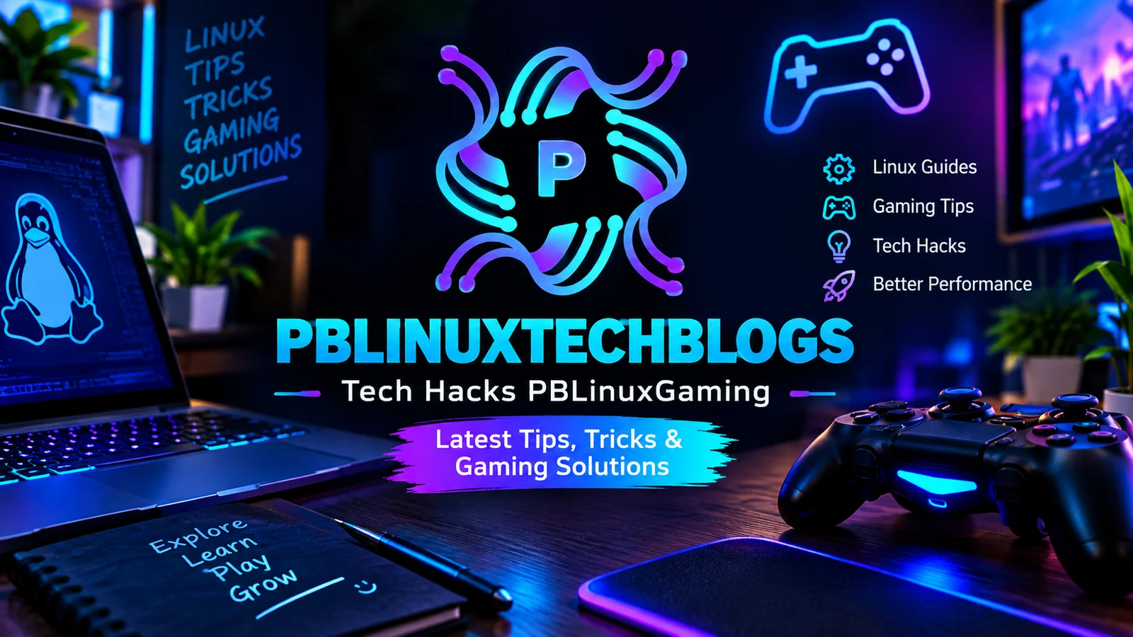 Tech Hacks PBLinuxGaming Latest Tips, Tricks & Gaming Solutions